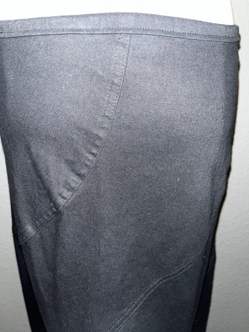 MONGE Black Paneled Asymmetric Seam Maxi Western Southwestern Skirt - EUC Small - Picture 8 of 13